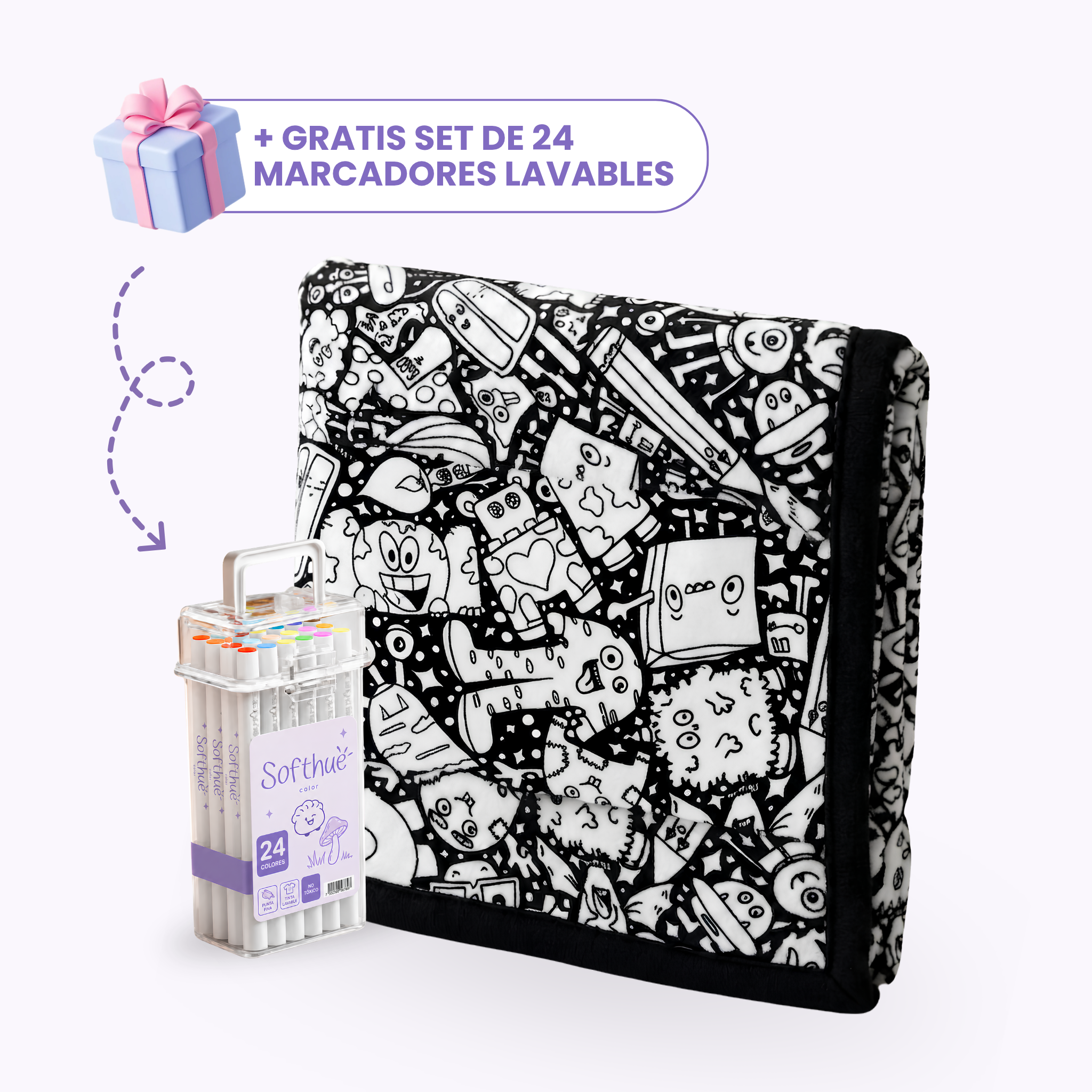Softhue | Manta Para Colorear